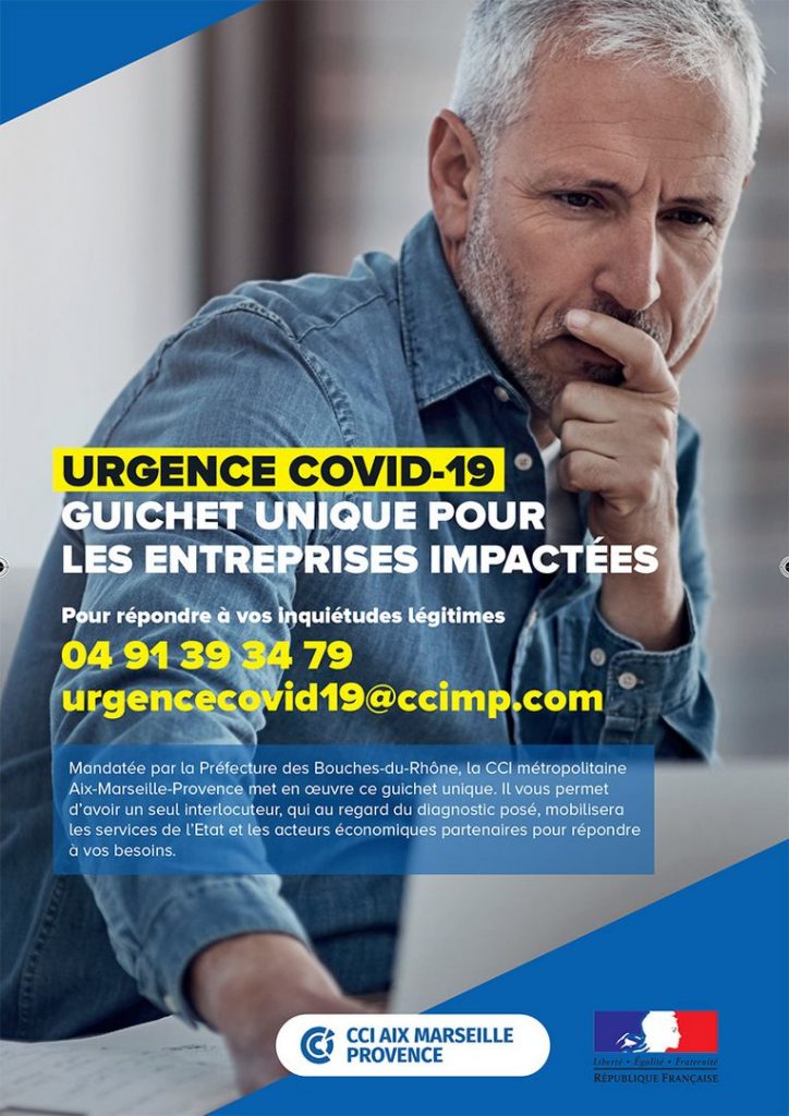 Covid-19 - Un guichet pour les entreprise impactées